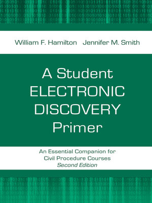 cover image of A Student Electronic Discovery Primer